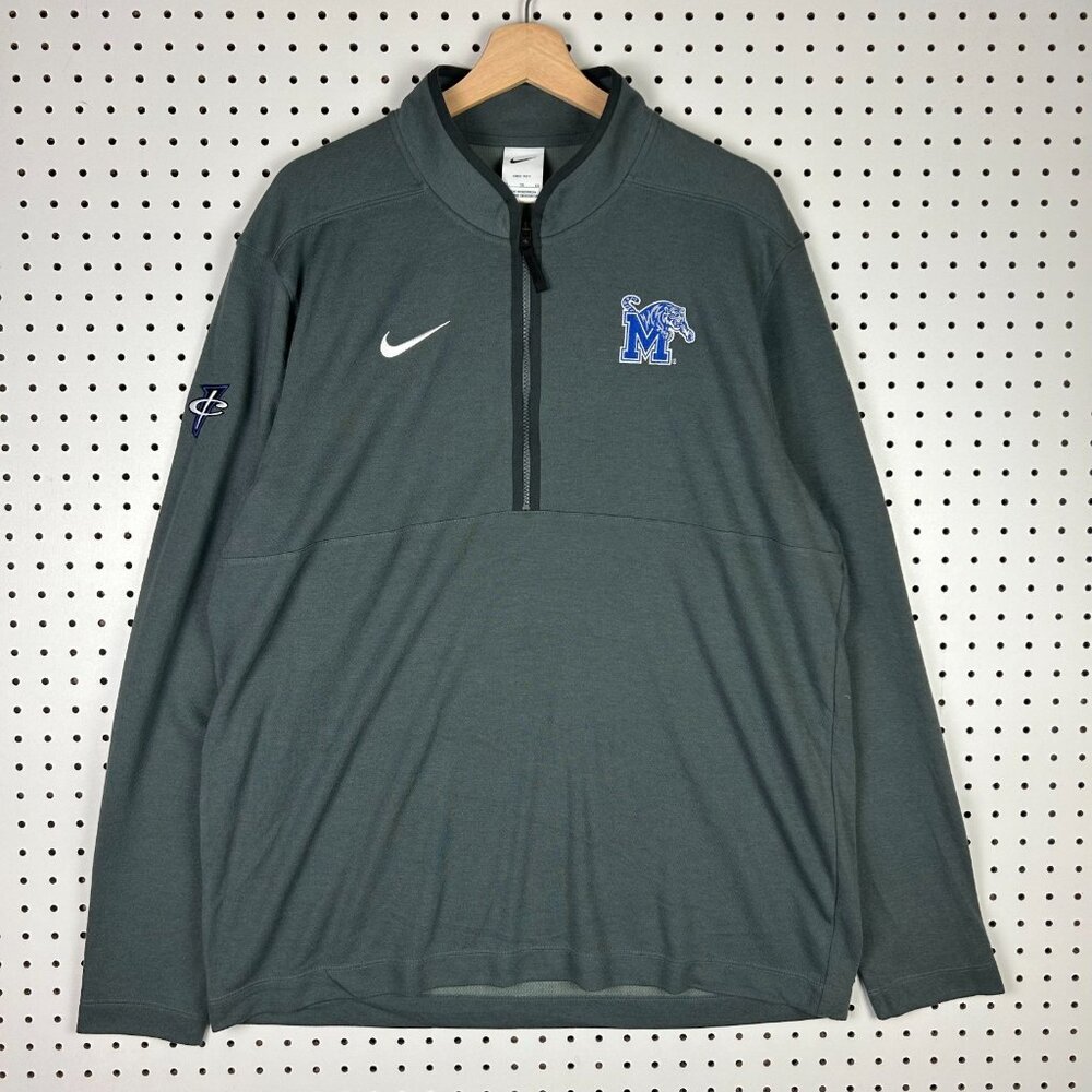 Nike 1 Cent Memphis Tigers XLT Quarter Zip NWT Coach Sideline Penny Hardaway
